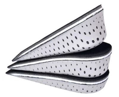 Almohadilla para zapatos con inserción de elevación Cojín para aumento de altura Elevador Plantilla más alta Talón Unisex Foto 1 de 2