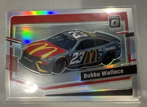 2024 Panini Donruss Optic NASCAR Racing #79 Bubba Wallace Holo Silver Parallel - Imagen 1 de 2