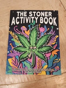 90s Stoner Activity  Book Like New - Great Stocking Stuffer - Picture 1 of 8