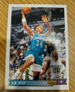 '92-93 Upper Deck Basketball Card #308 J.R. REID Charlotte Hornets - Picture 1 of 2