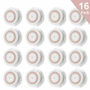 Paquete de 16 cabezales de cepillo de limpieza facial Radiance para Clarisonic Mia Mia2 - Imagen 1 de 5