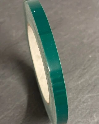 CRAFT Cinta autoadhesiva de 10 mm verde bosque a rayas línea Coach coche barco caravana