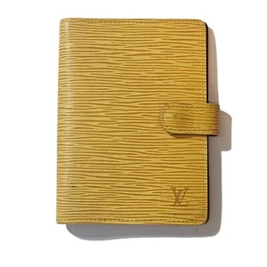 Louis Vuitton PM Tassil Yellow Epi Leather Agenda Book - Picture 1 of 6