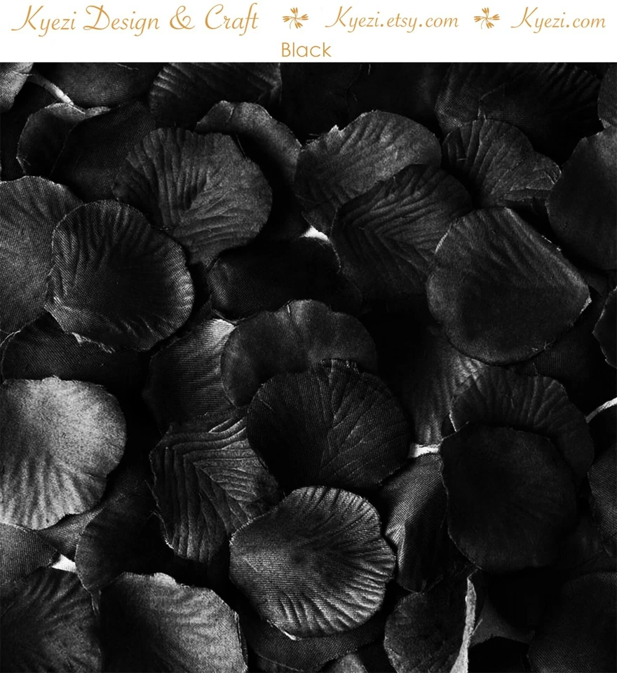 Pétalos de rosa de seda, pétalos artificiales, pasillo de boda pétalos corredor lanzamiento de flores Foto 1 de 1