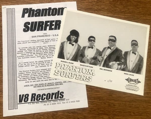 PHANTOM SURFERS - PROMO press kit with bio and photo - Picture 1 of 1
