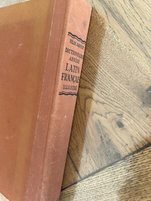 Dictionnaire Abrégé Latin Français Gaffiot 1936 - Photo 1/4