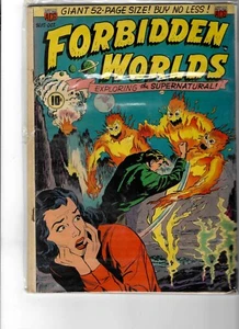 Forbidden Worlds #2 1951- LEAGUE OF VAMPIRES- Pre-code horror - Picture 1 of 1