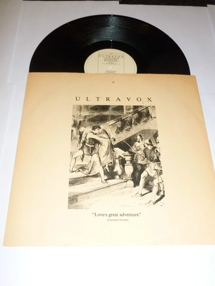 ULTRAVOX - Love's Great Adventure - 1984 UK 3-track 12" Vinyl Single Foto 1 de 1