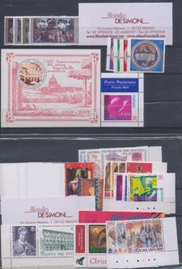 2002 Vatican, New Stamps, Complete Vintage, 34 Values +1 Sheetlet + 1 Booklet + - Picture 1 of 1