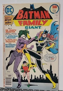 Batman Family Giant #9 1977 DC Comics Joker/Batgirl/Robin/The Penguin  - Picture 1 of 3