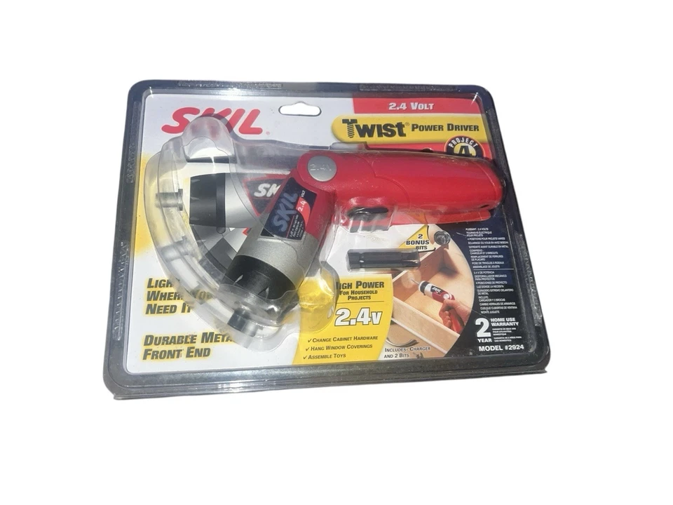 Skil 2.4V Twist Power Driver Drill Driver Kit New - Photo 1/1