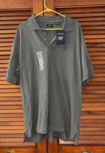 Camisa Polo IZOD Verde Oscuro Manga Corta Para Hombre Talla XL NUEVA CON ETIQUETAS - Imagen 1 de 6