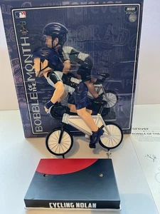 Colorado Rockies Bobble Of The Month “Cycling Nolan” - Picture 1 of 5