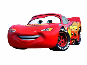 CARS MCQUEEN RACECAR 420mm x 811mm - Wall Sticker - Picture 1 of 5