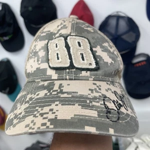 Dale Earnhardt Jr 88 NASCAR Chase Authentics Camo Trucker Strapback Hat Cap - Picture 1 of 8