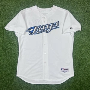 Orlando Hudson Toronto Blue Jays 2004-05 Majestic Authentic MLB Jersey Size 52 - Picture 1 of 11