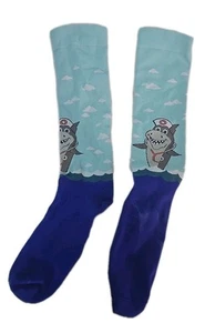 Nurse Mates Shark Compression Socks Womens Sharks Nursing Medical NurseMates - Picture 1 of 2