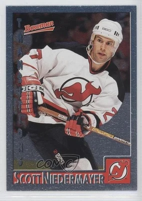 1995-96 Bowman Foil Scott Niedermayer #64 HOF - Image 1 of 2