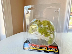 Woodland Scenics #TR1609 Multi-Scale Premium Trees-Sycamore Tree 4" tall- NOS - Picture 1 of 4
