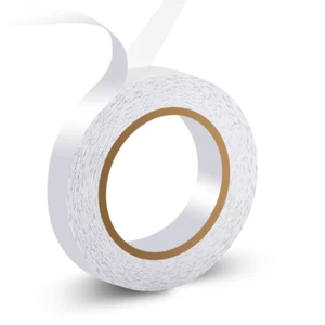 Sticky Fabric Tape Adhesive Cloth Tape Press-On Tape Multipurpose Double-Sided T - Picture 1 of 7