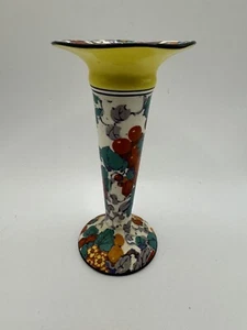 Antike Krone herzogliche Ware Chintz Blume Trompete Vase von A.G.R & Co - Bild 1 von 4