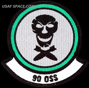 USAF 90th OPERATIONS SUPPORT SQ - OSS - 321st MS -Minuteman III - ORIGINAL PATCH - Picture 1 of 2