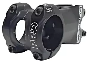 Pro Koryak Alloy Di2 Stem 60mm 0° Rise 31.8mm Clamp 1 1/8" Steer Black 132 grams - Picture 1 of 10