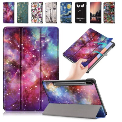 Case for Samsung Galaxy Tab S7 FE 2021 T736 12.4 Tablet Leather Stand Flip Cover - Image 1 of 4
