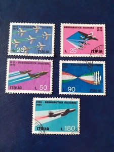 ITALIA 1973 serie usata AERONAUTICA MILITARE aviazione esercito - Foto 1 di 1