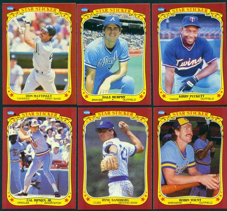 Lee Smith #112 1986 Fleer Star sticker - Image 1 of 1