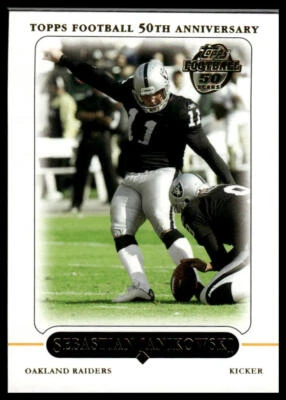 2005 Topps #304 Sebastian Janikowski - Image 1 of 2