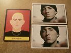 EMINEM, 3 RARE TRADING "ROOKIE" CARDS, COLLECTOR (JT29)