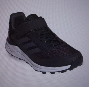 Adidas Terrex Agravic Flow Kinderschuhe schwarz/grau/rot Größe 1 Einzelhandel 70 $ - Bild 1 von 17
