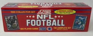 Tarjetas de jugador de fútbol americano de la NFL Score 1990 - Juego completo de 665 - Nuevas selladas de fábrica - Imagen 1 de 6