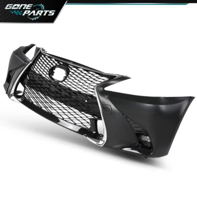 Conversion to GS F-Sport Front Bumper Kit Fit For 2006-2013 Lexus IS250 IS350 Foto 1 de 4