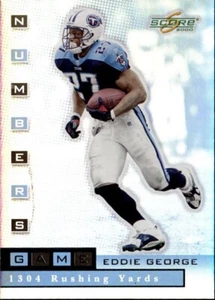 2000 Score Numbers Game #NG18 - Eddie George [/1304] - Picture 1 of 2