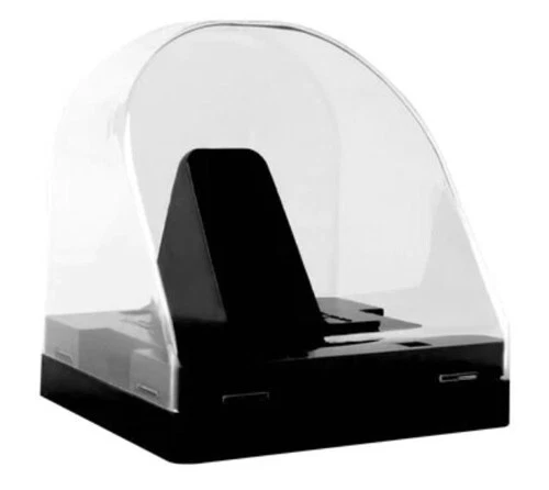 Soporte/vitrina para disco de hockey con cúpula transparente InGlasco Foto 1 de 1