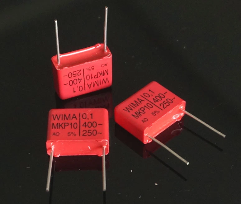10 PCS Wima Mkp10 400v 0.1uf 104 P:15mm For Audio Coupling new - image 1 of 1