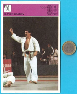 SLAVKO OBADOV (Judo) - Yugoslavia vintage card Svijet Sporta 1981 - Zdjęcie 1 z 3
