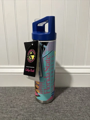 Florida State University Seminoles FSU Water Bottle Gametime SideKicks 22oz Cover