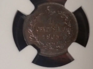 1903 Italy Centesimo NGC MS 64 BN - Picture 1 of 2