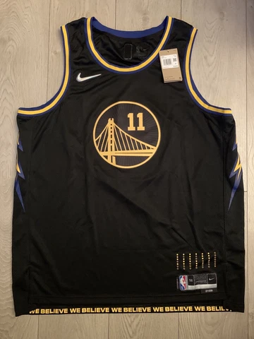 Nike Klay Thompson Golden State Warriors 2021/22 City Edition Jersey XXL 56 Cover