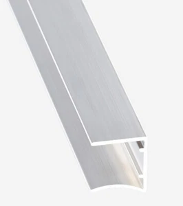 U Profil für Stegplatten Doppelstegplatten 16 mm preßblank ohne Tropfkante - Bild 1 von 6