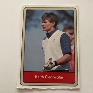 Tarjeta de golf Pro Set 1987 Keith Clearwater - Imagen 1 de 3