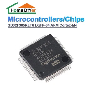 GD32F305RET6 LQFP-64 ARM Cortex-M4 32 bit MCU microcontrollore IC chip di memoria - Foto 1 di 5