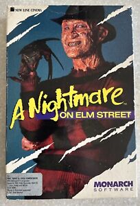 Vintage 1989 A Nightmare On Elm Street Video Game Monarch Software