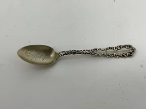 Antique 1893 sterling silver spoon Patent 1892 - Picture 1 of 3