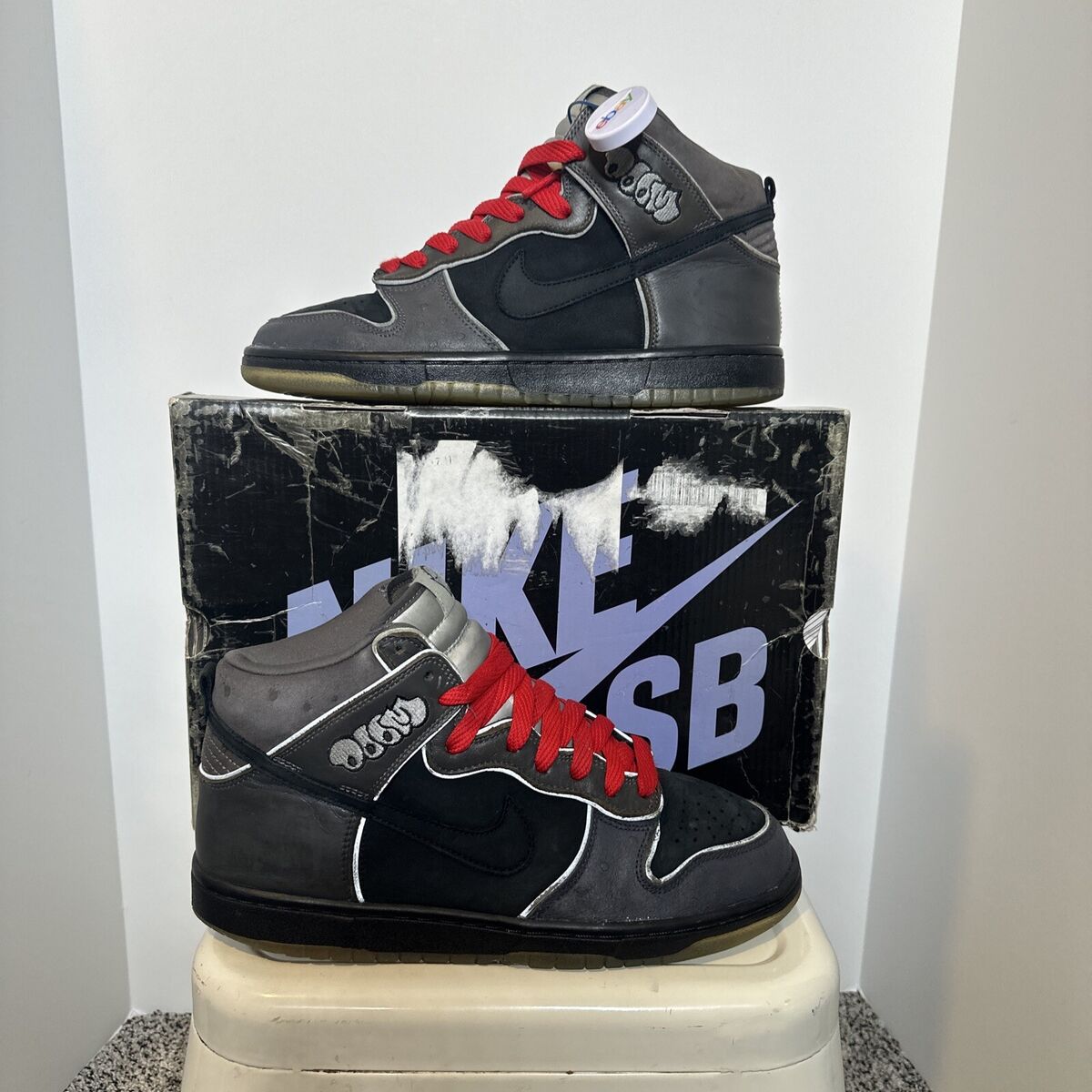 Nike Dunk SB Premium High MF Doom | eBay Nike Dunk SB Premium High MF Doom | eBay