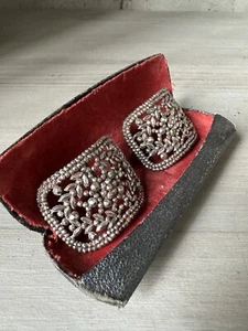 Paar alte Schuhschnallen  - Bild 1 von 14