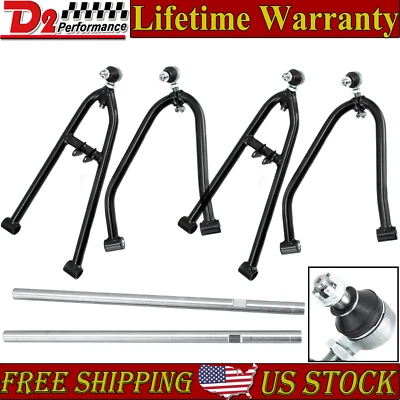 Front L/R Sport Extended A-Arms +2" Wider For 08-14 Kawasaki KFX450R KFX 450R - Image 1 of 4